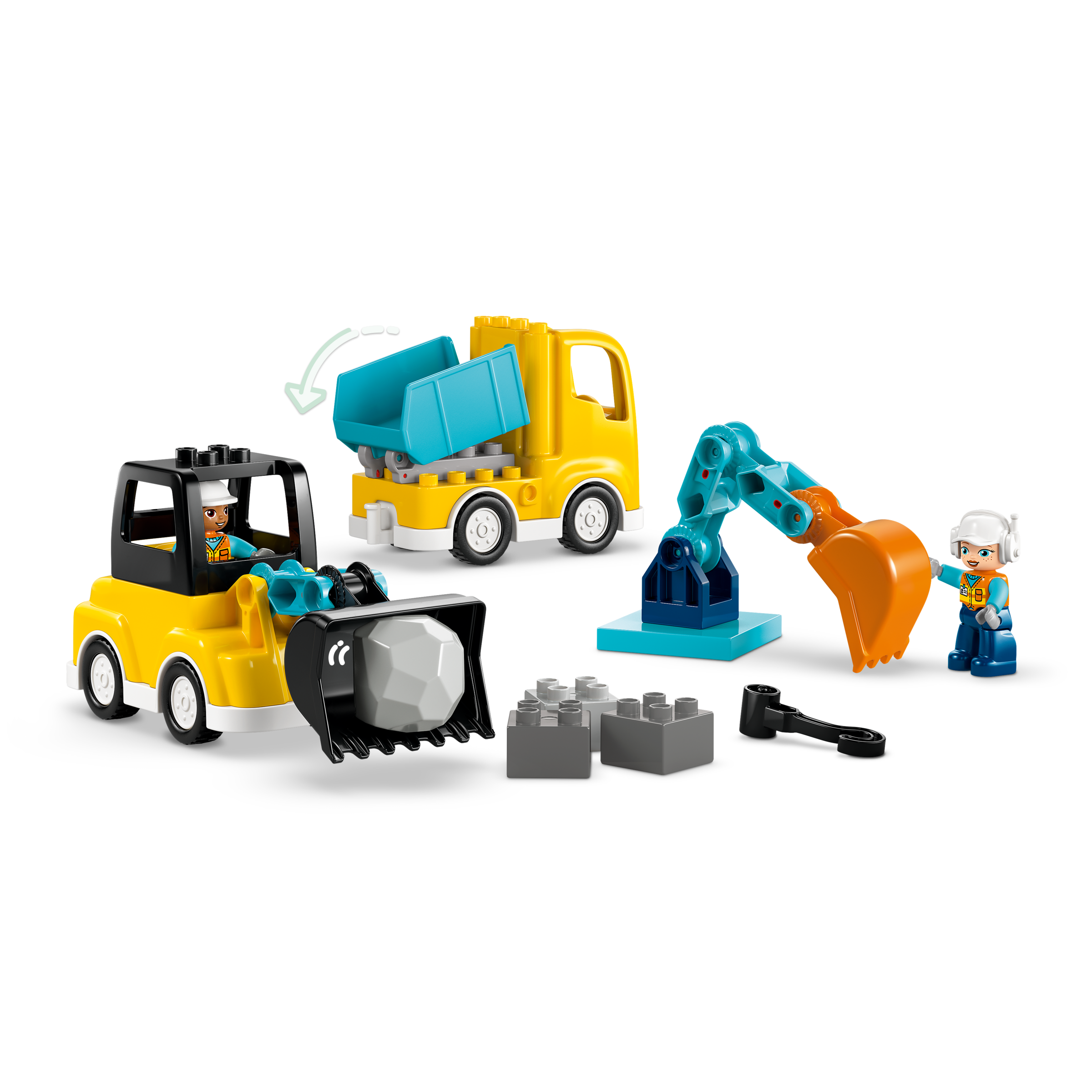 3 In 1 Construction Vehicles - Image 7