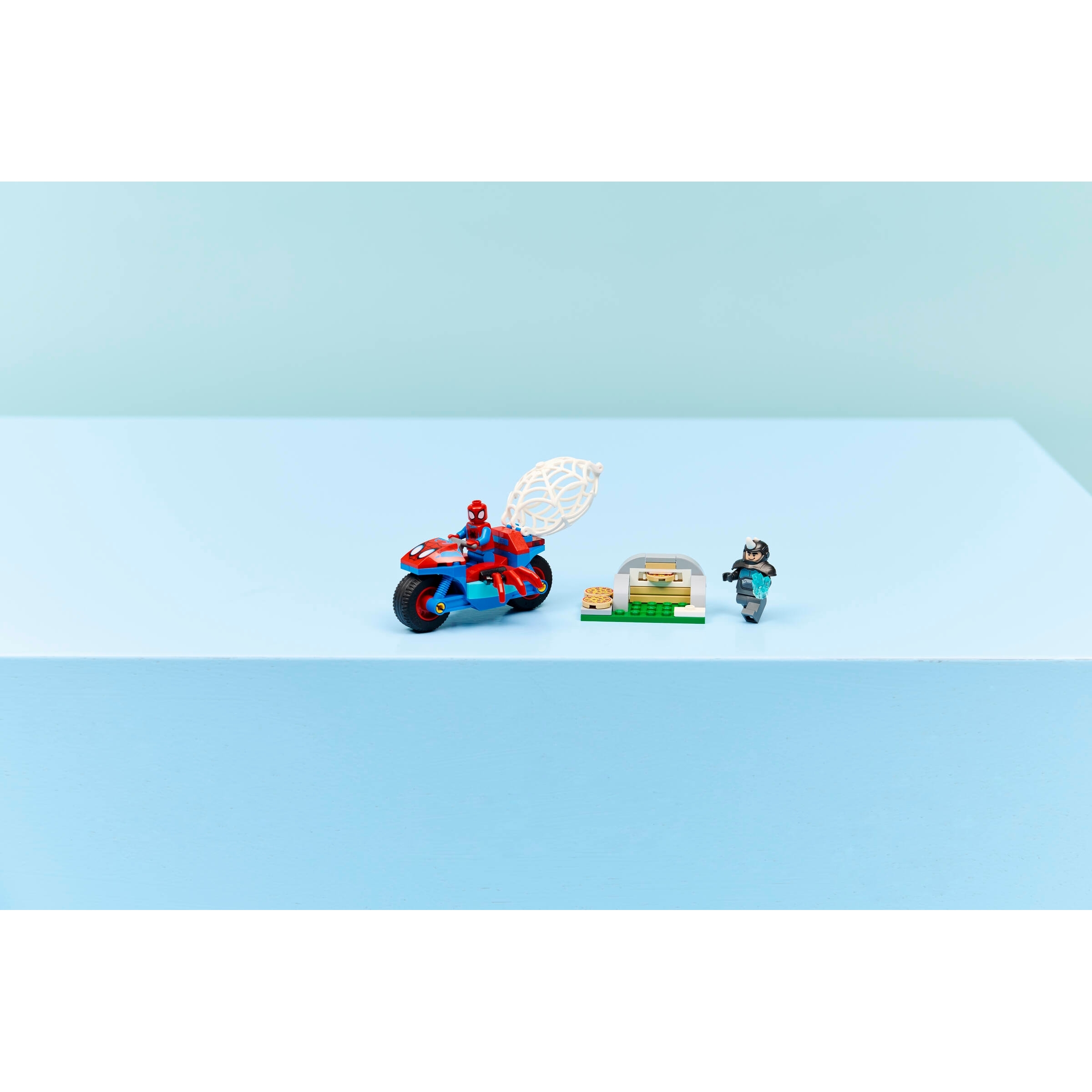 Spidey On His Motorcycle Vs. Rhino - Image 10