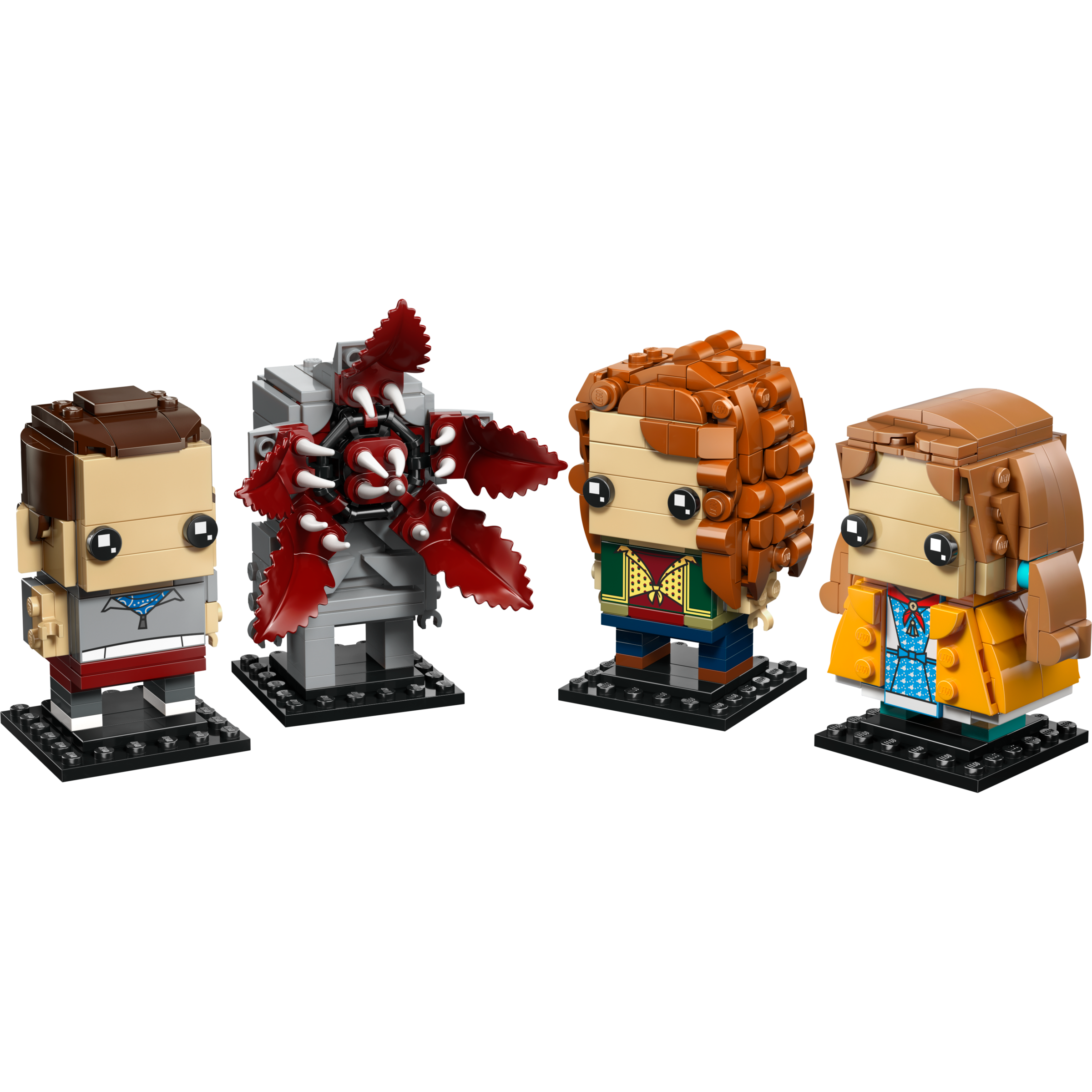 Eleven, Max, Demogorgon And Holly Figures