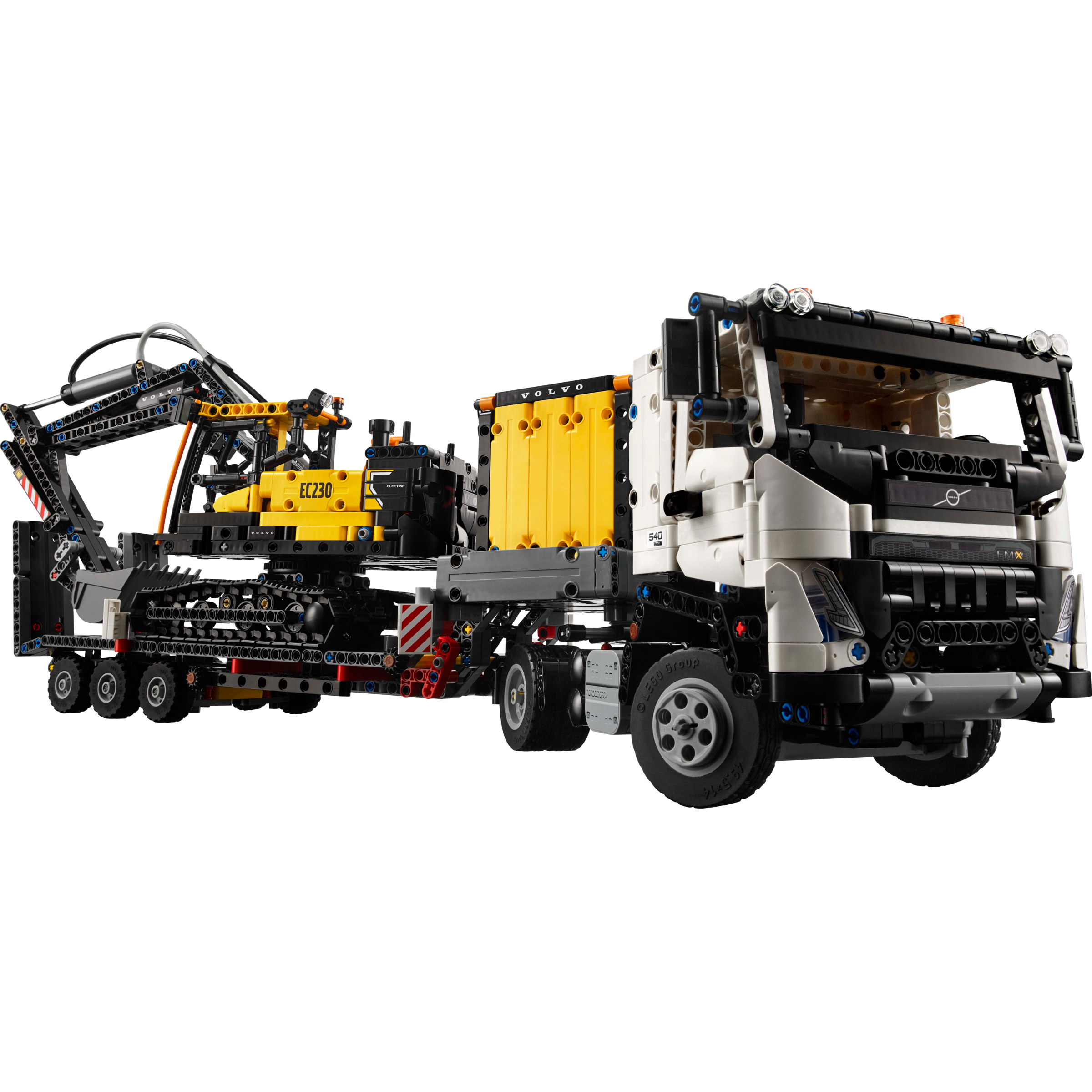 Volvo Fmx Truck & Ec230 Electric Excavator