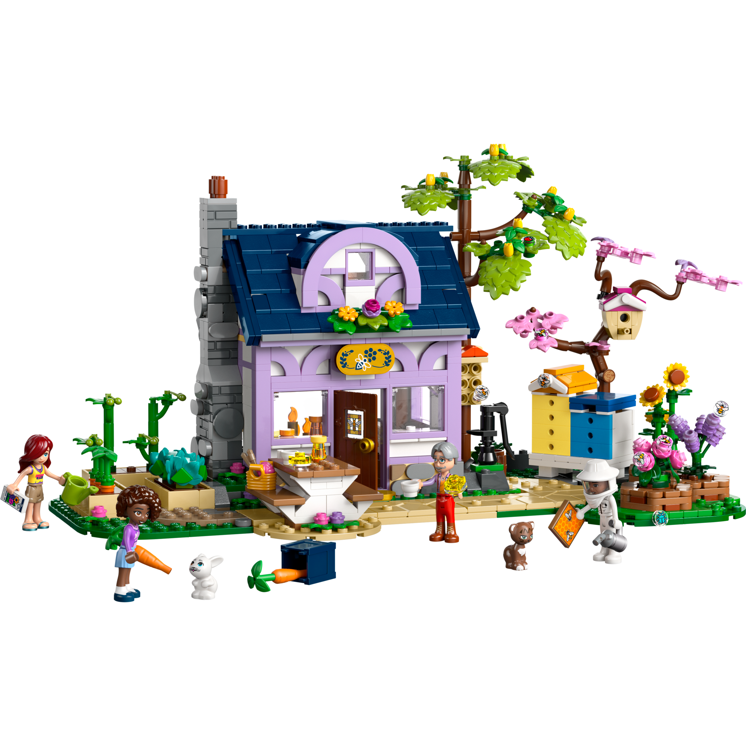 Beekeepers' House And Flower Garden