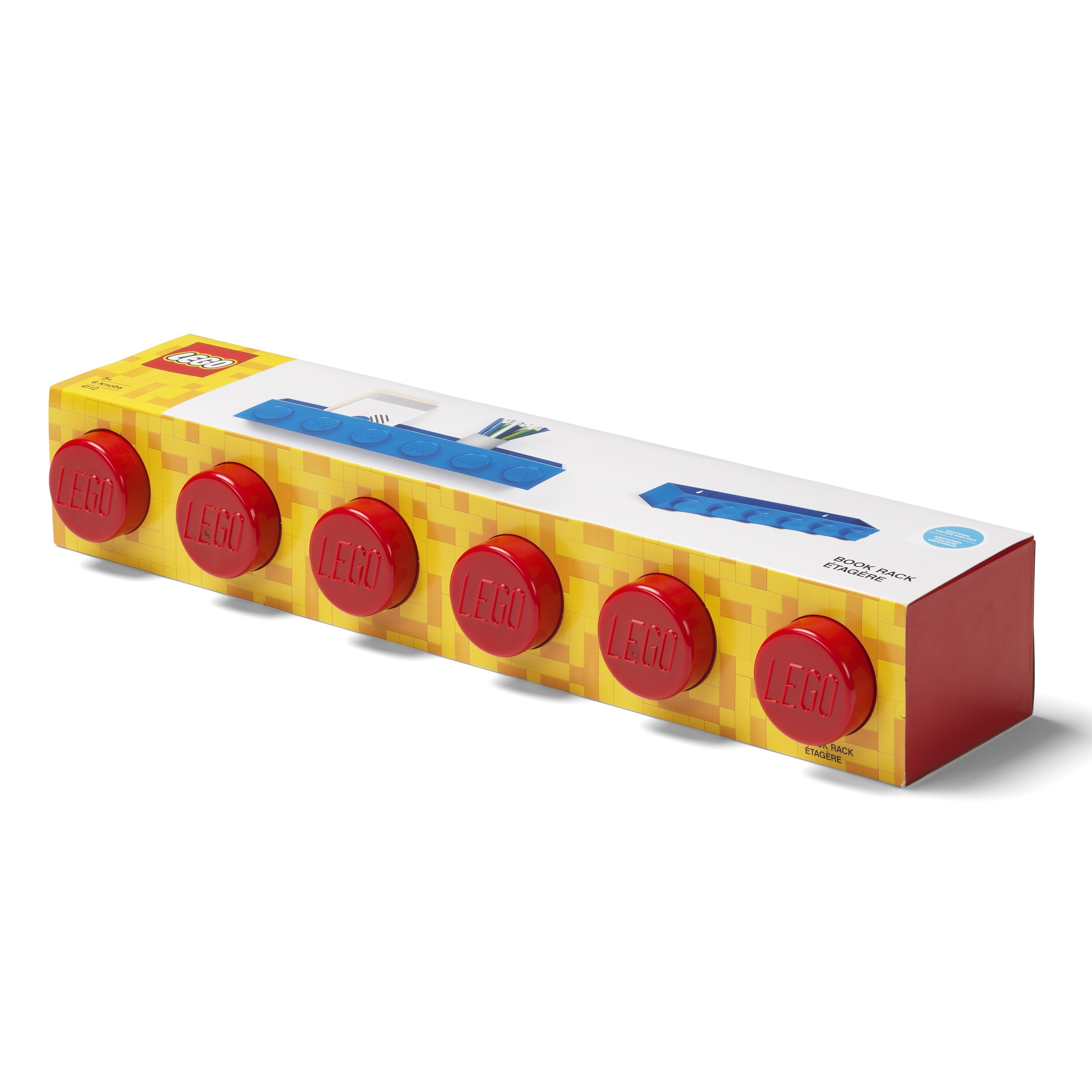 Brick Bookrack – Bright Red - Image 2