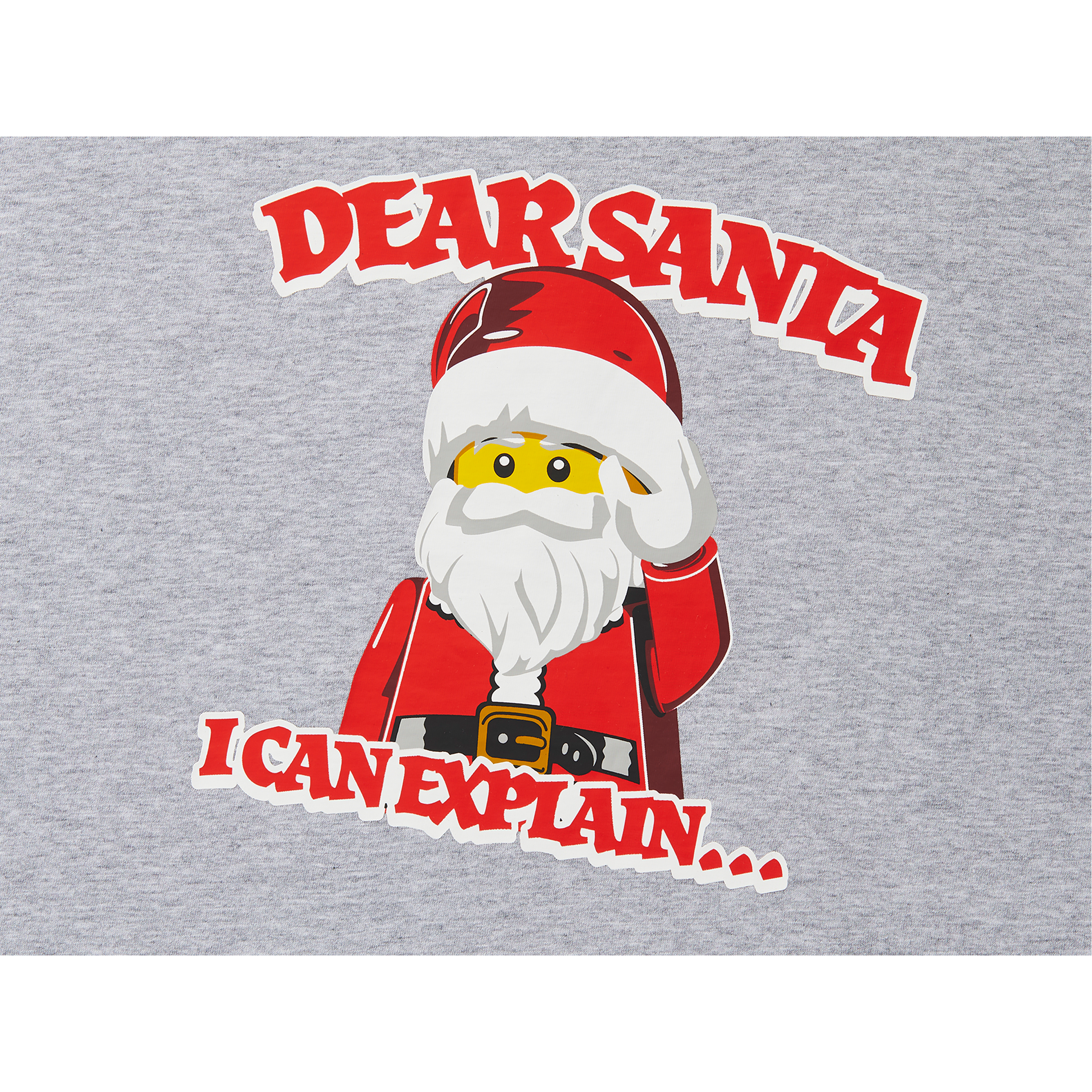 Adults' Short Sleeve Dear Santa T-Shirt - Image 2