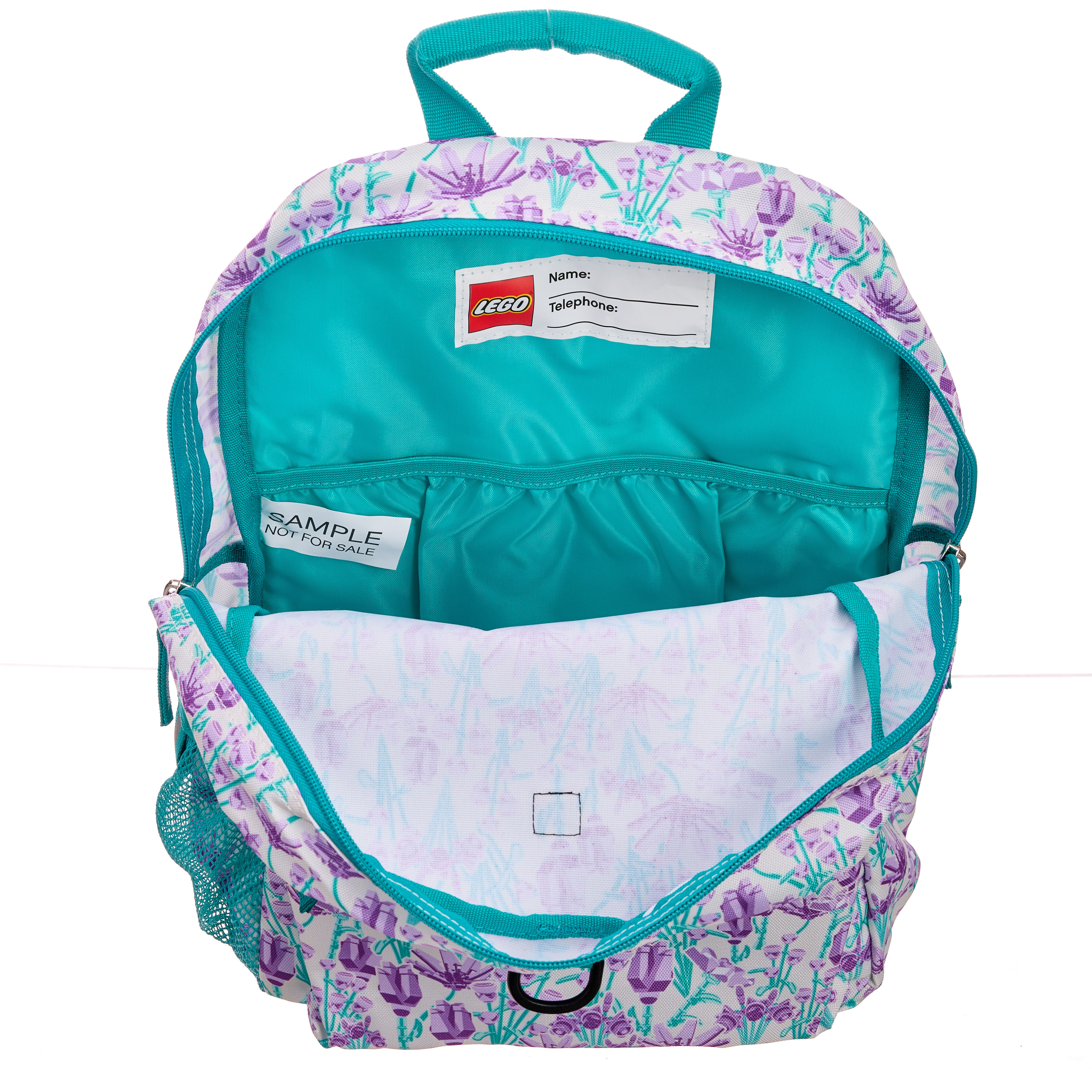 Botanicals Backpack – Purple Bouquet - Image 5