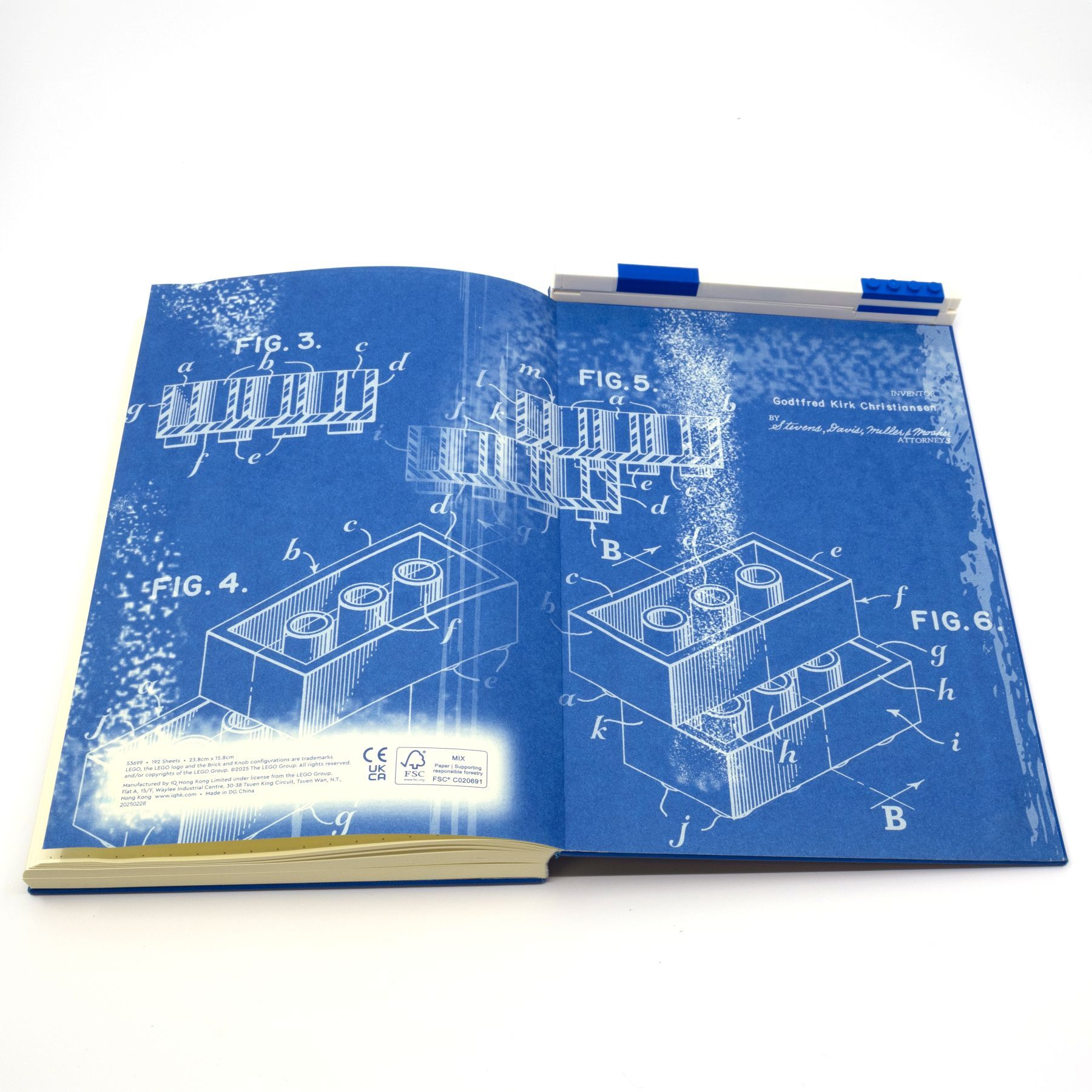 Locking Notebook With Gel Pen – 2X3 Blue - Image 6