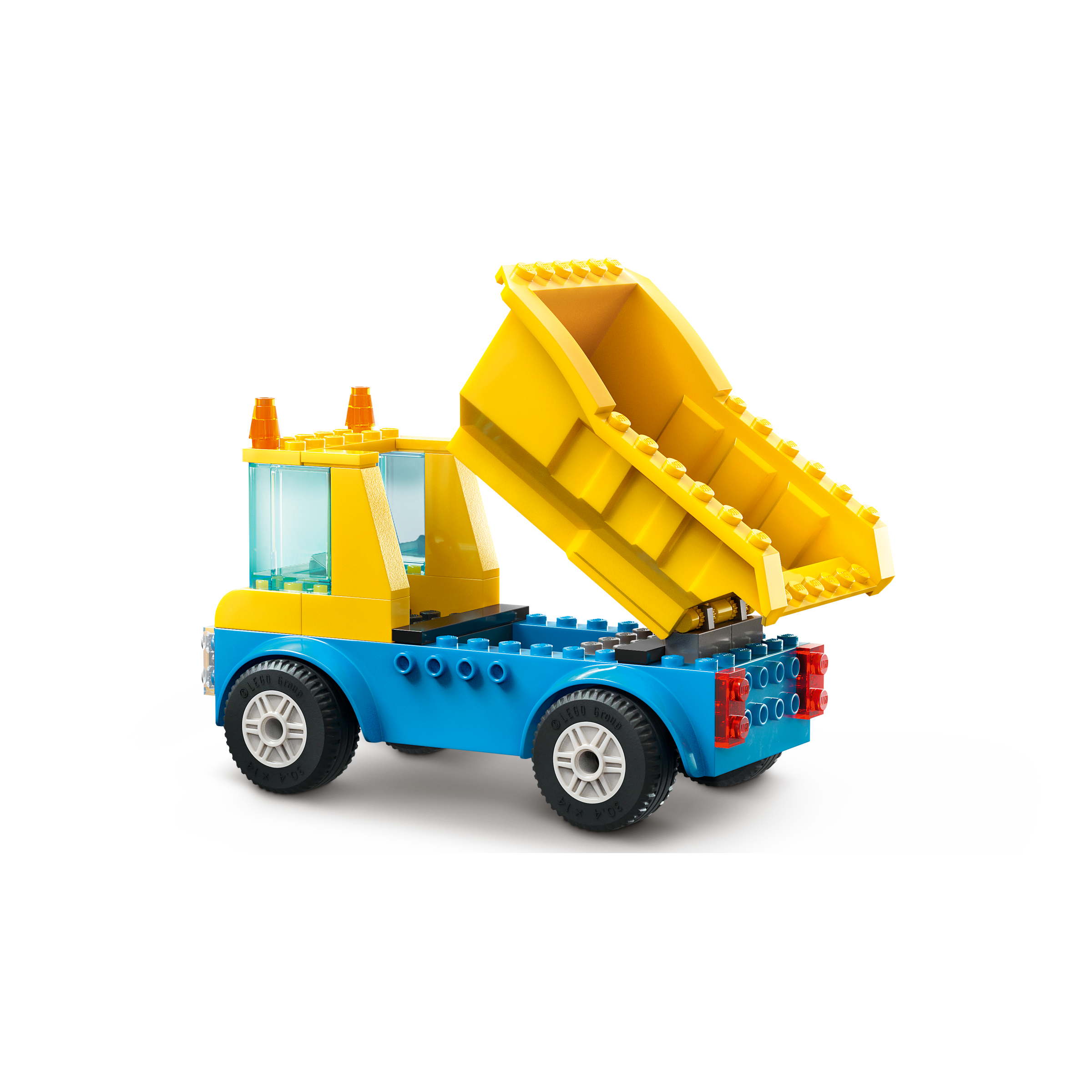 Construction Trucks And Wrecking Ball Crane - Image 5