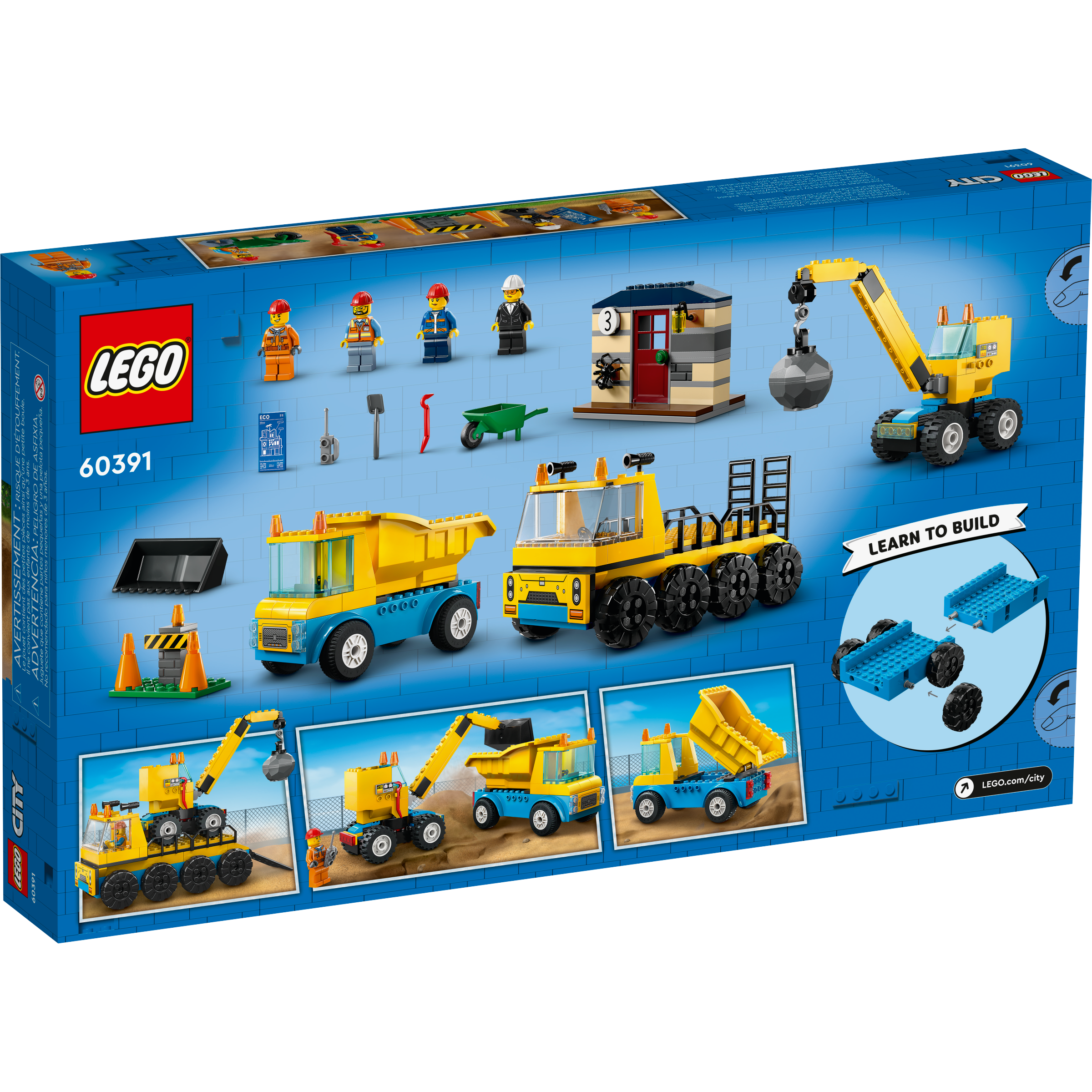 Construction Trucks And Wrecking Ball Crane - Image 6