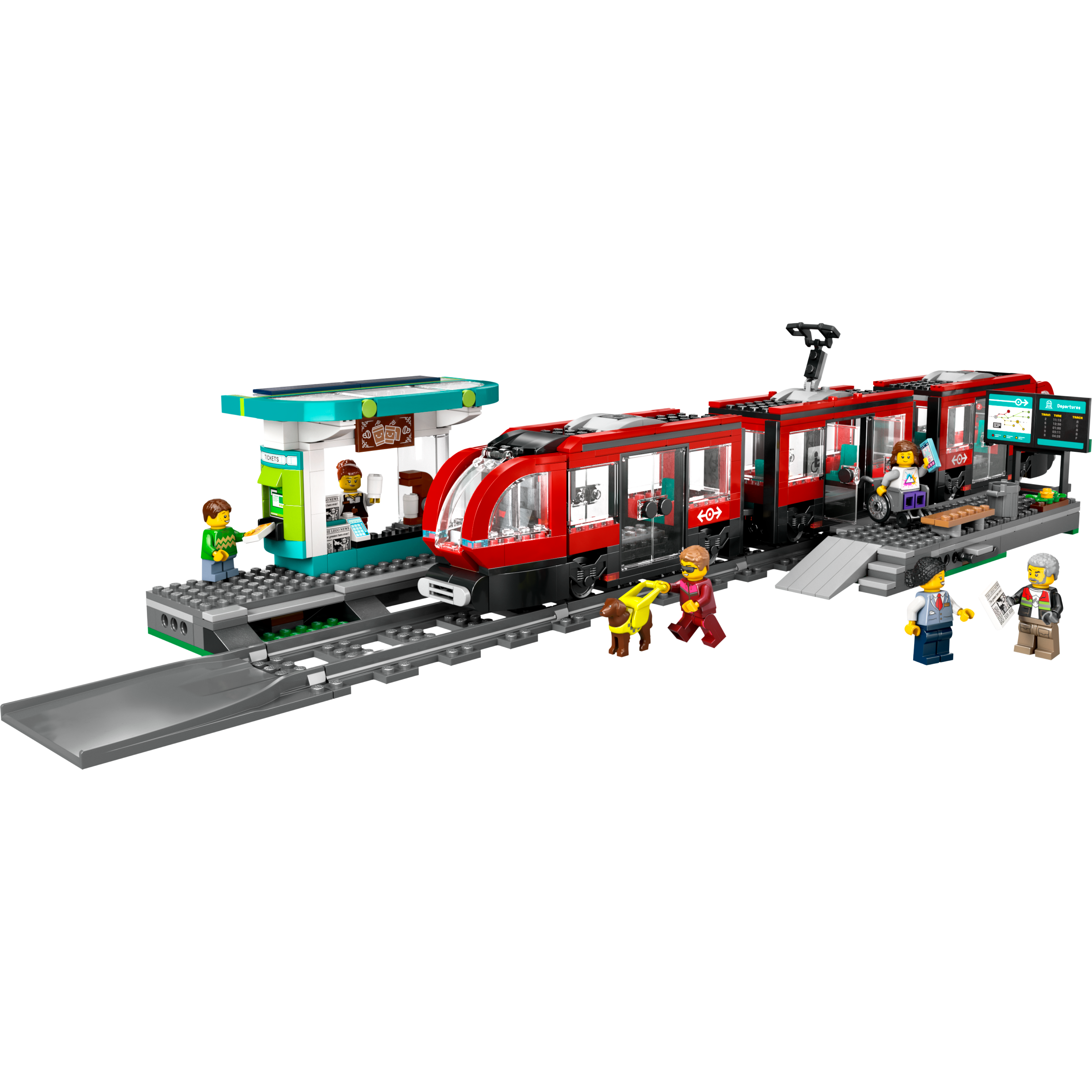 Downtown Streetcar And Station