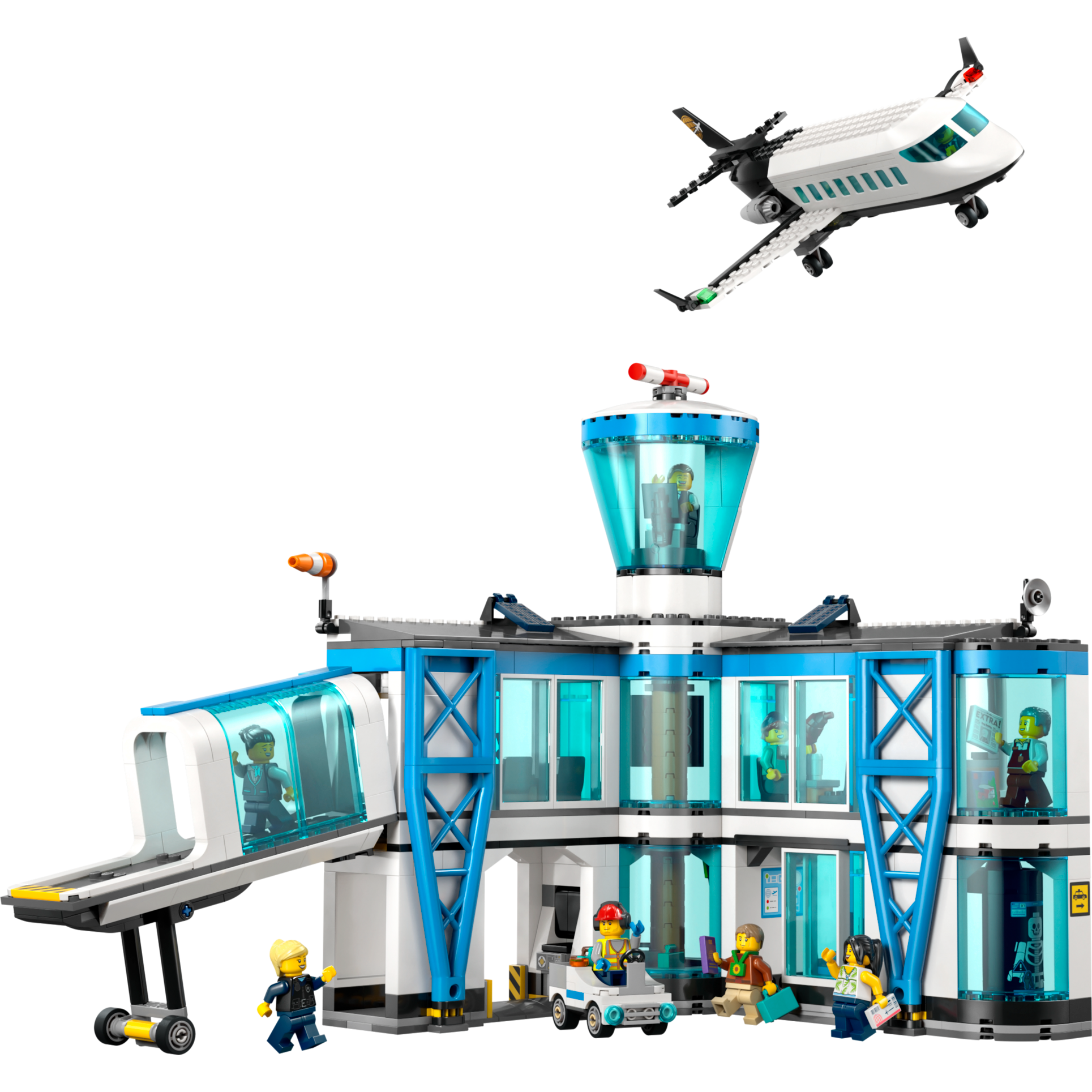 Airport With Airplane