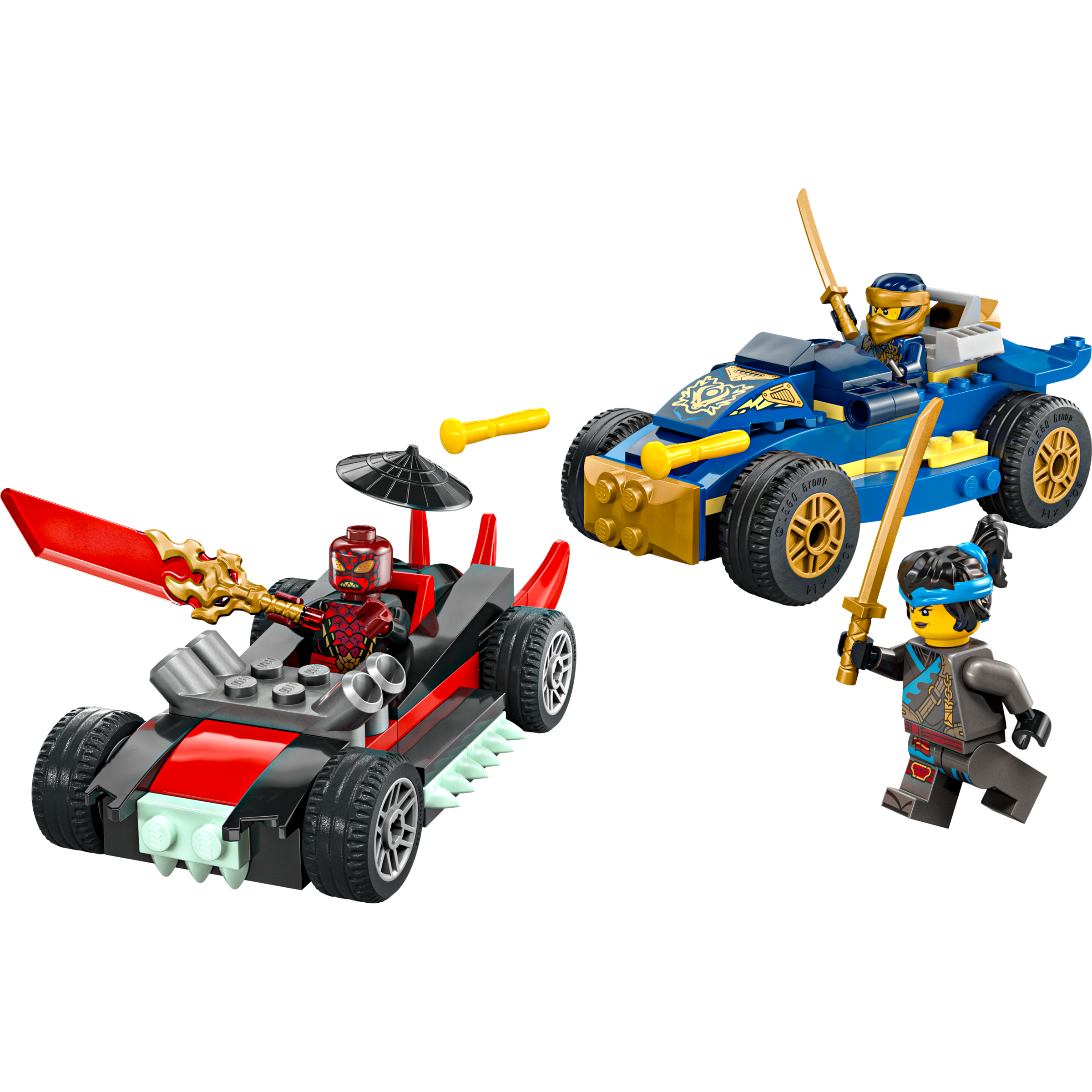 Rogue Vs. Drix Race Car Duel
