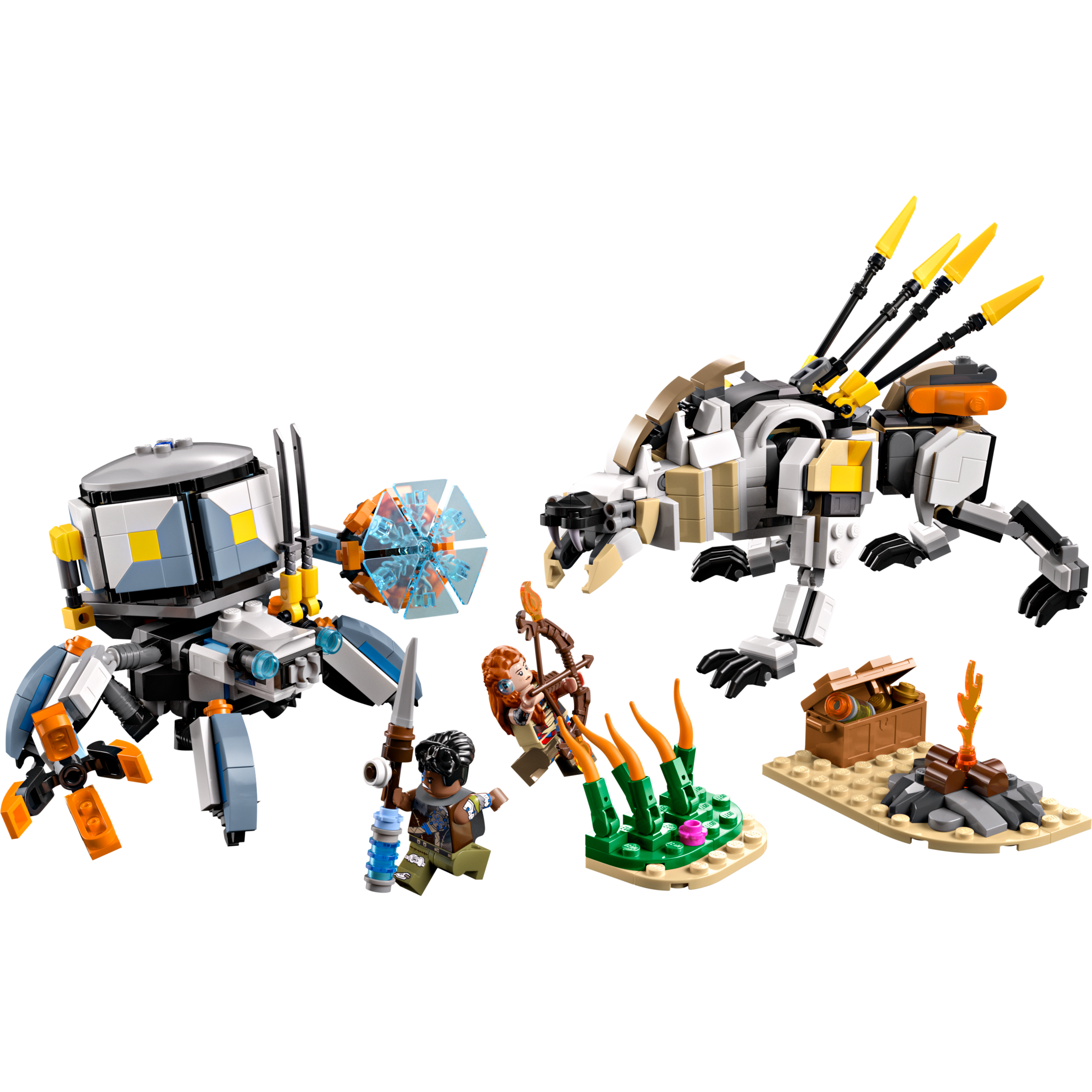 Aloy & Varl Vs. Shell-Walker & Sawtooth