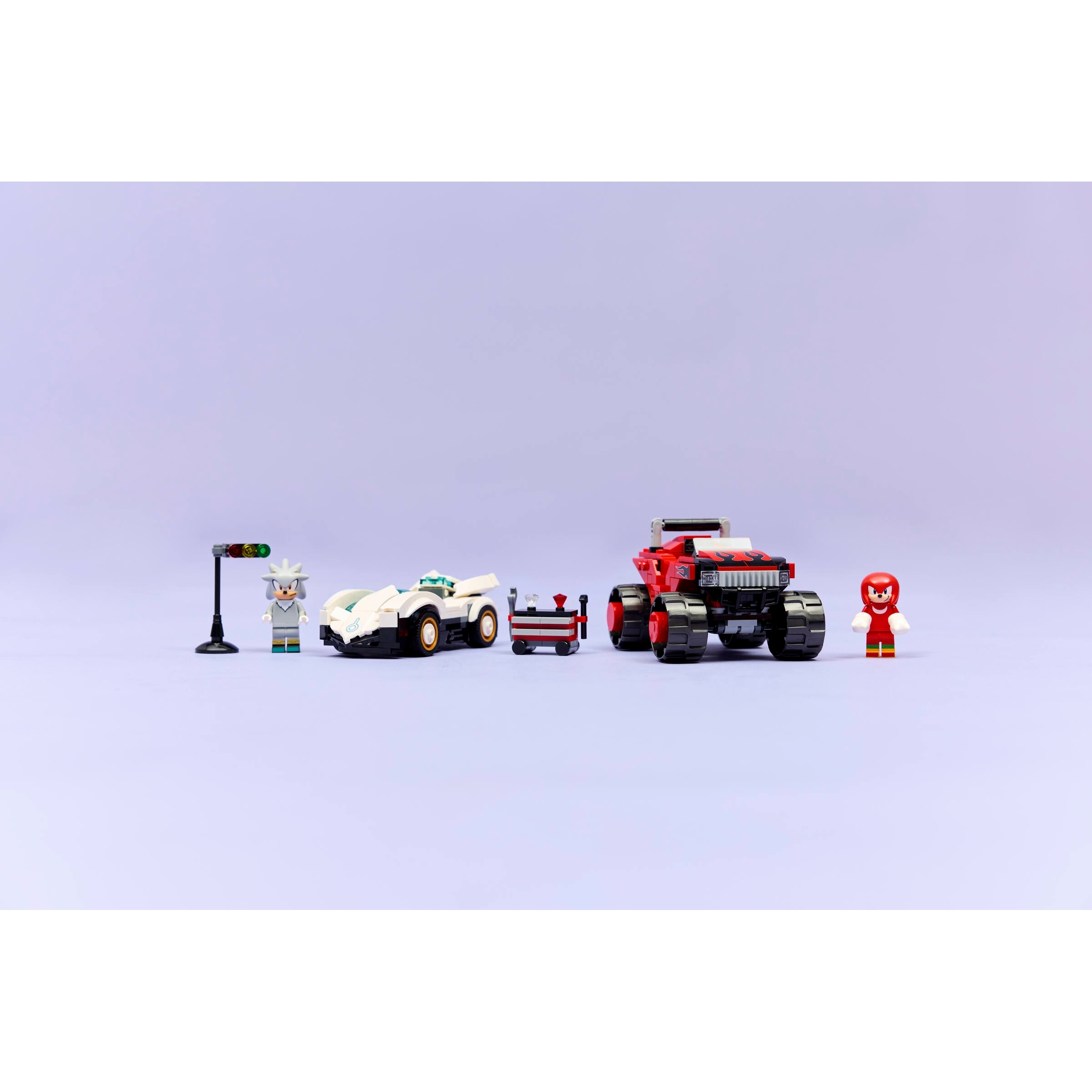 Silver's Car Vs. Knuckles' Monster Truck - Image 11