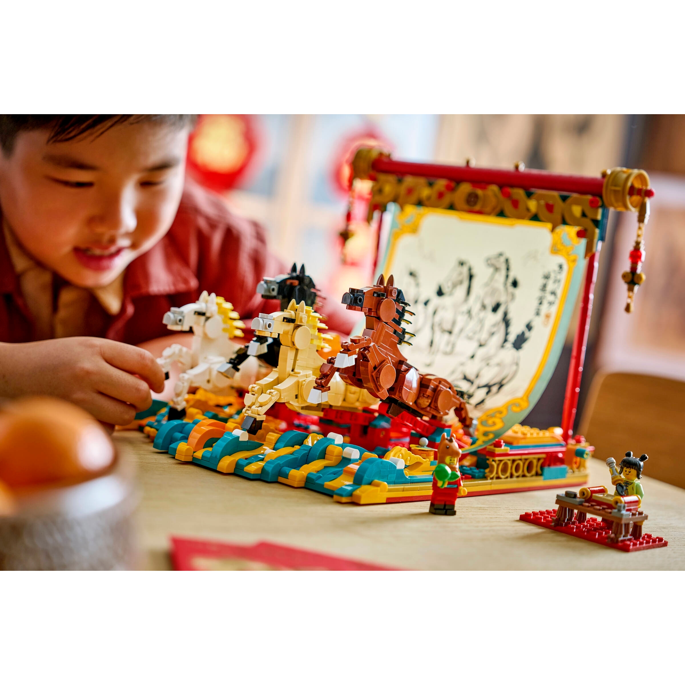 Galloping Horses Canvas - Image 9