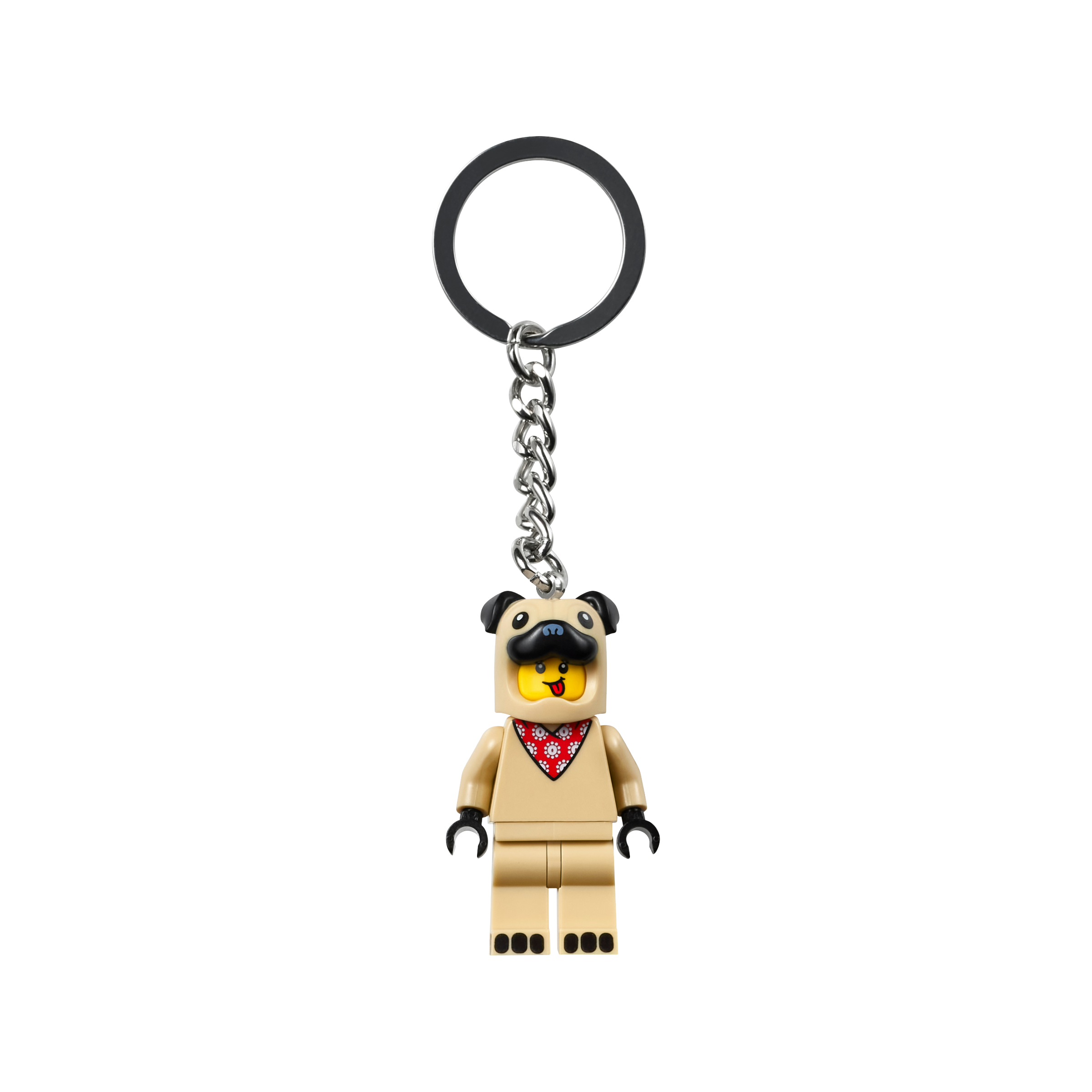French Bull Dog Guy Key Chain